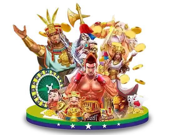 GAMESPH gaming showcase displaying slot machines, live dealer tables, and interactive casino play